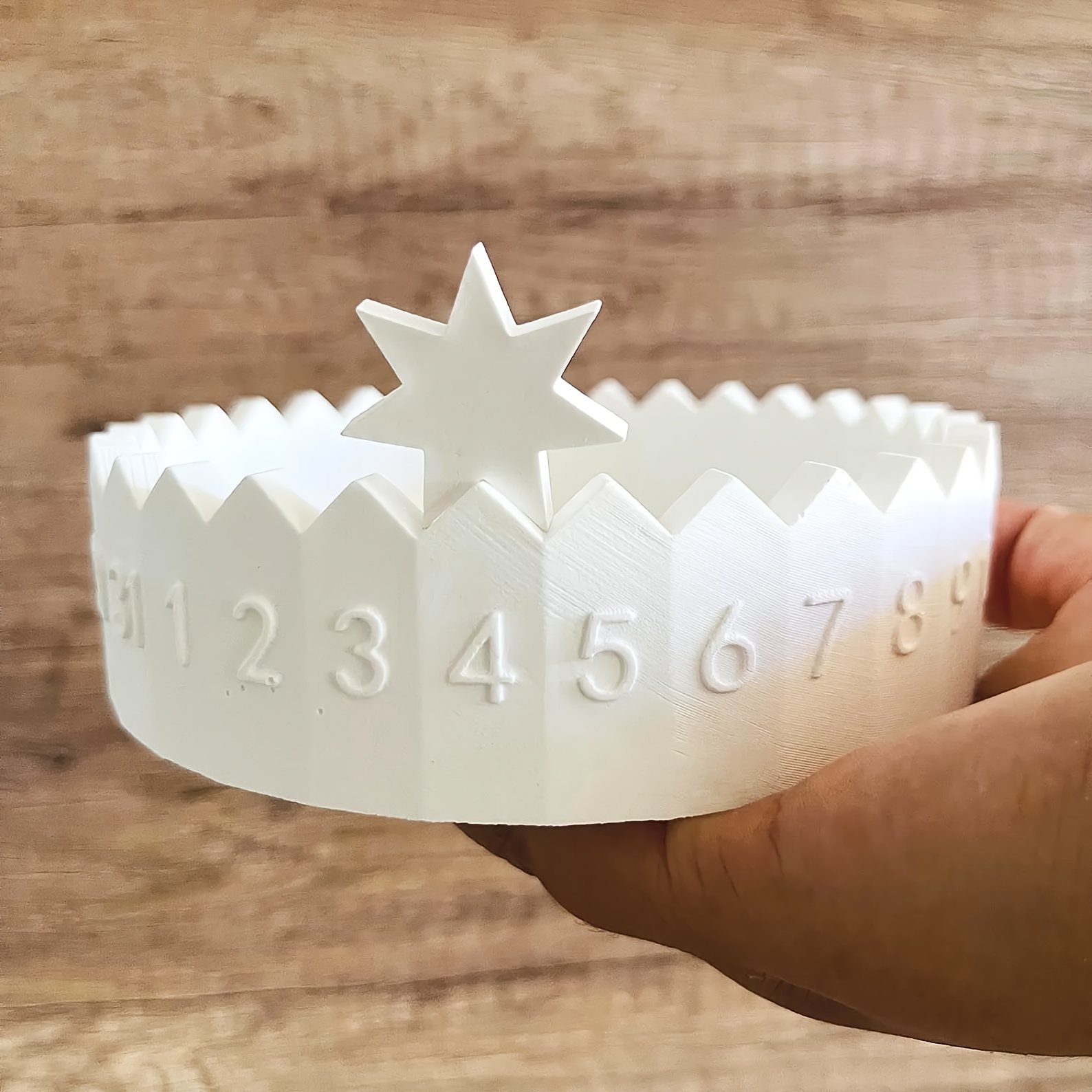 Candle Holder Supplies - 1 set Cetakan Silikon Kalender Advent