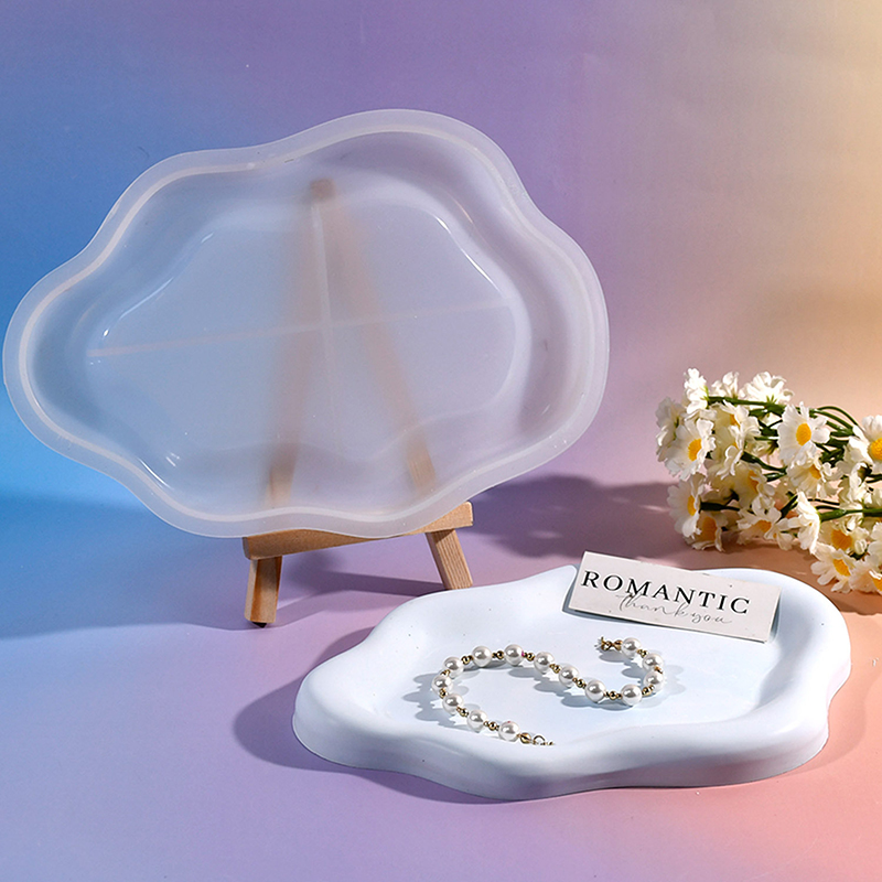 Cetakan Silikon Bentuk Awan Ti - Candle Holder Supplies ulasan dan harga