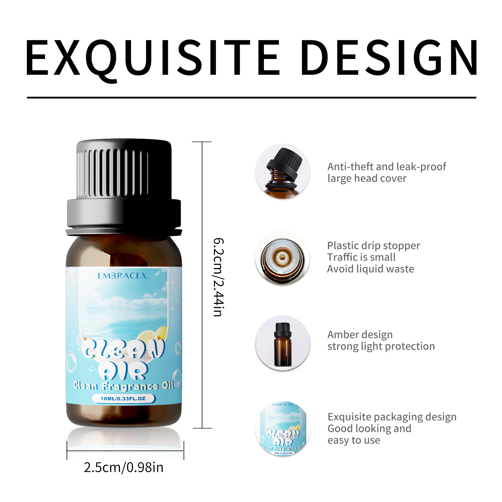 10ml Minyak Esensial Udara Ber - Candle Souvenir ulasan dan harga
