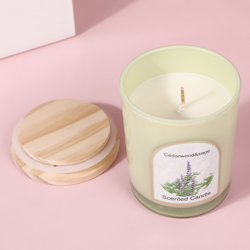 Lilin wangi berwarna dengan pe - Candle Souvenir ulasan dan harga