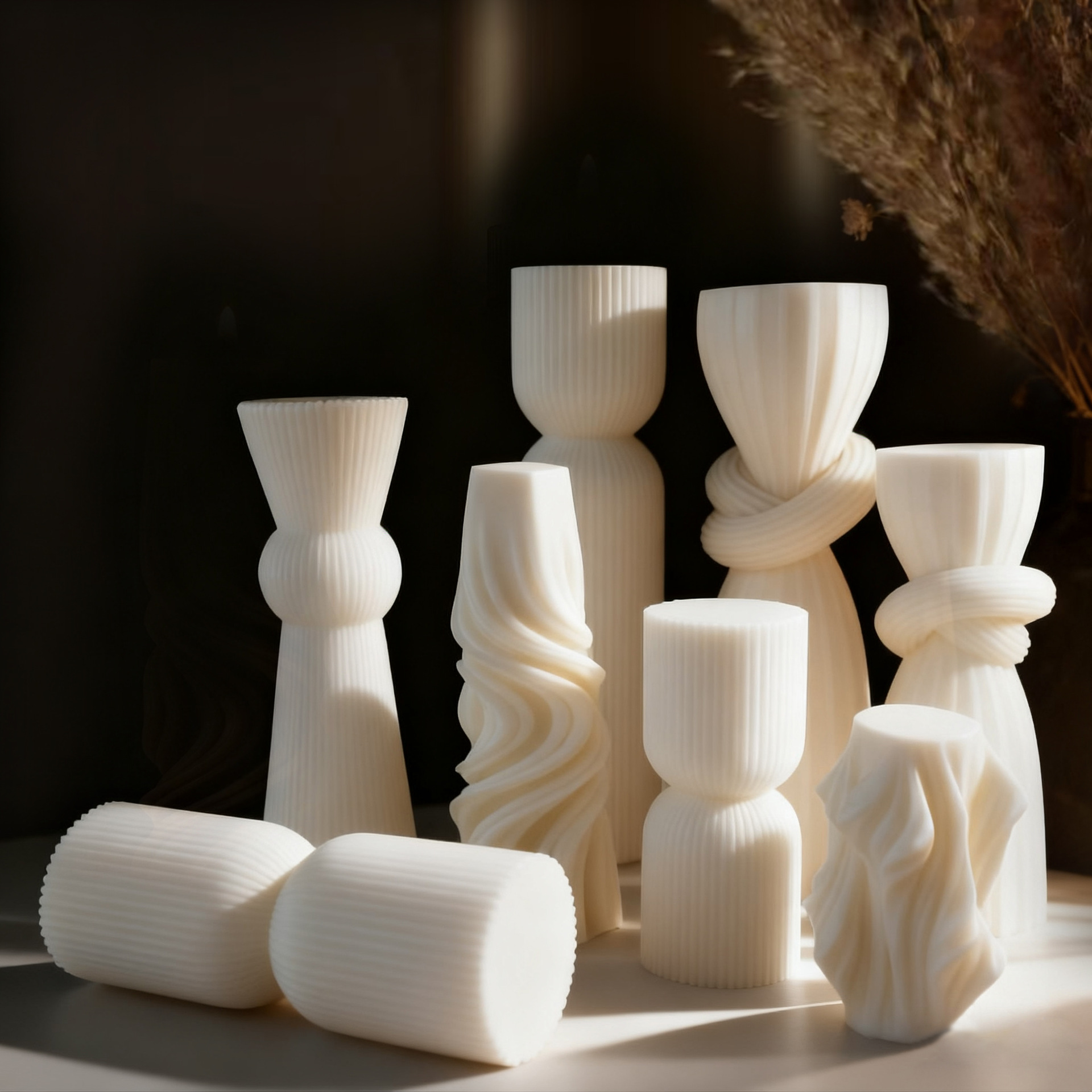 Lilin Aroma Putih Minimalis No - Candle Souvenir ulasan dan harga