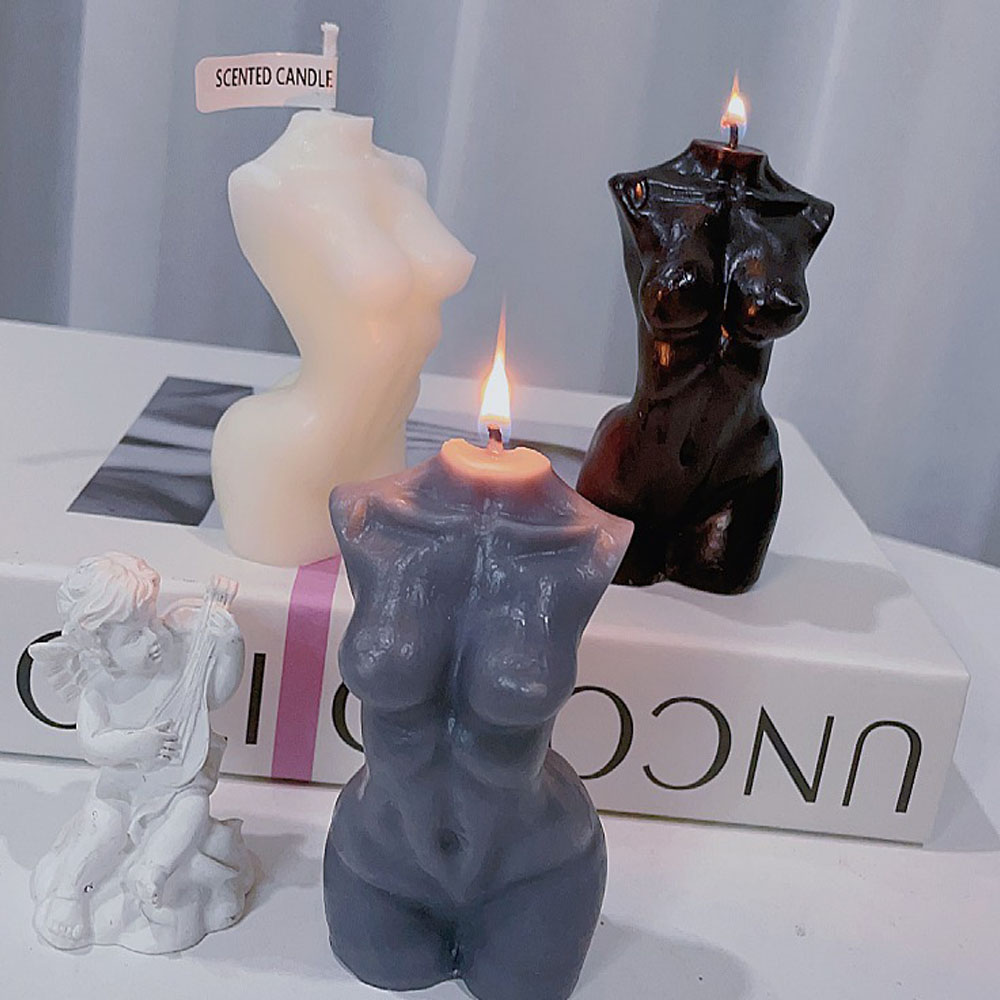 Lilin Aromaterapi Bentuk Tubuh - Candle Souvenir ulasan dan harga