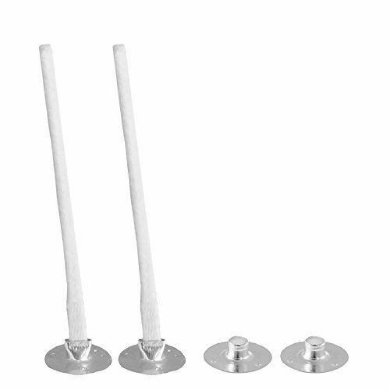 100 Buah Lilin Sumbu Logam Pen - Candle Holder Supplies ulasan dan harga
